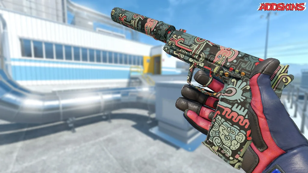 USP-S | Ancient Visions inspecting