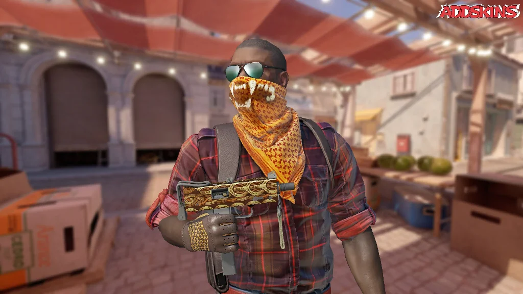 MAC-10 | Copper Borre pose-1