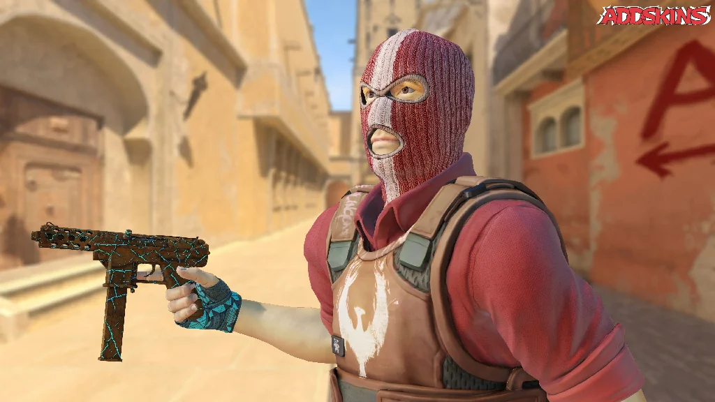 Tec-9 | Cracked Opal pose-3
