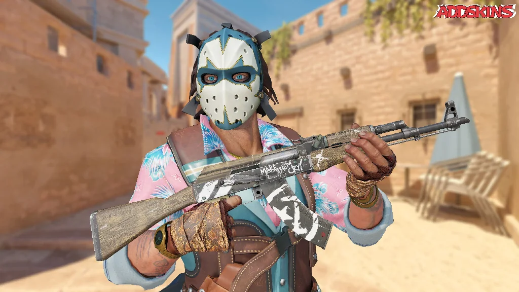 AK-47 | Wasteland Rebel pose-1