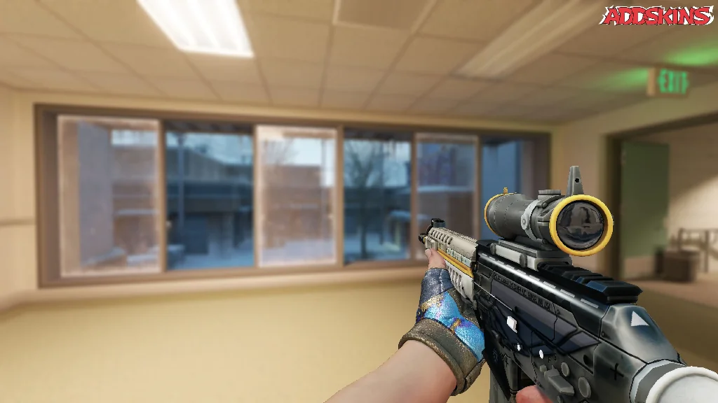 SG 553 | Aerial holding