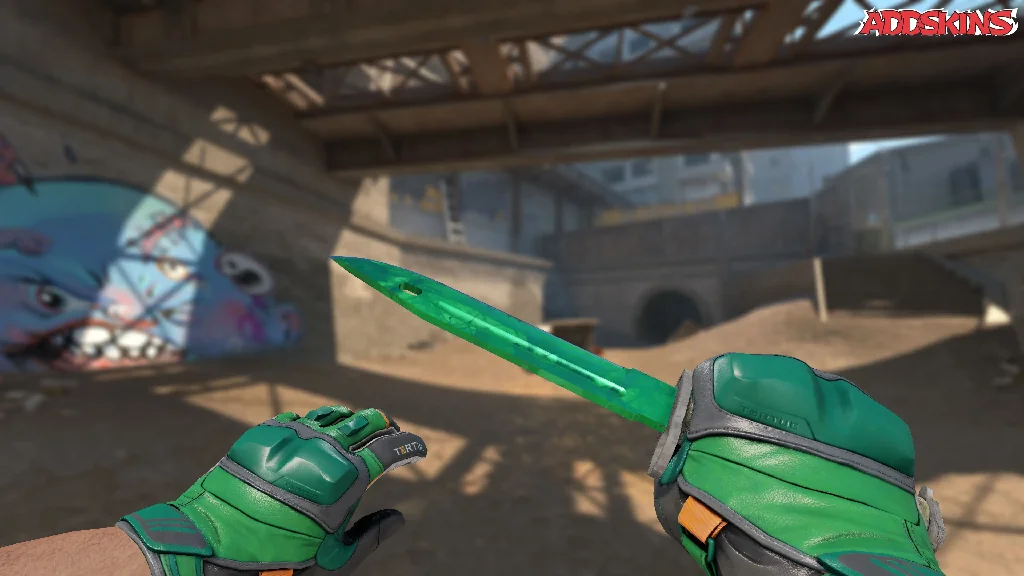 ★ Bayonet | Gamma Doppler Emerald holding