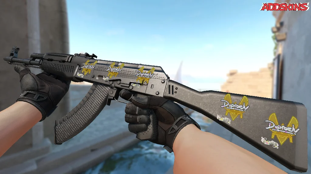 Sticker | dupreeh (Glitter) | Paris 2023 inspecting