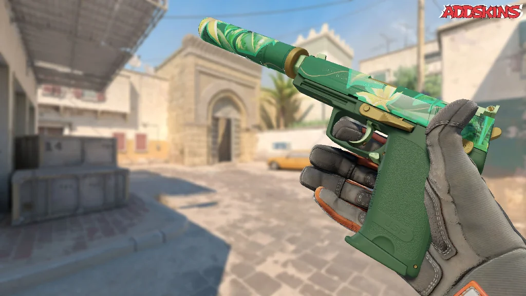 USP-S | Tropical Breeze inspecting