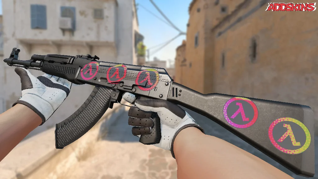 Sticker | Lambda (Holo) inspecting