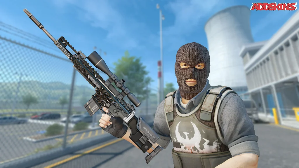 SCAR-20 | Fragments pose-2