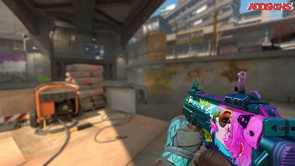MP7 | Smoking Kills holding