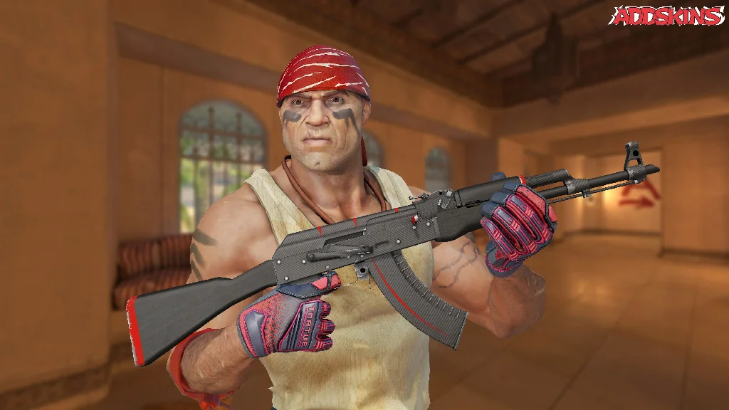 AK-47 | Redline pose-1