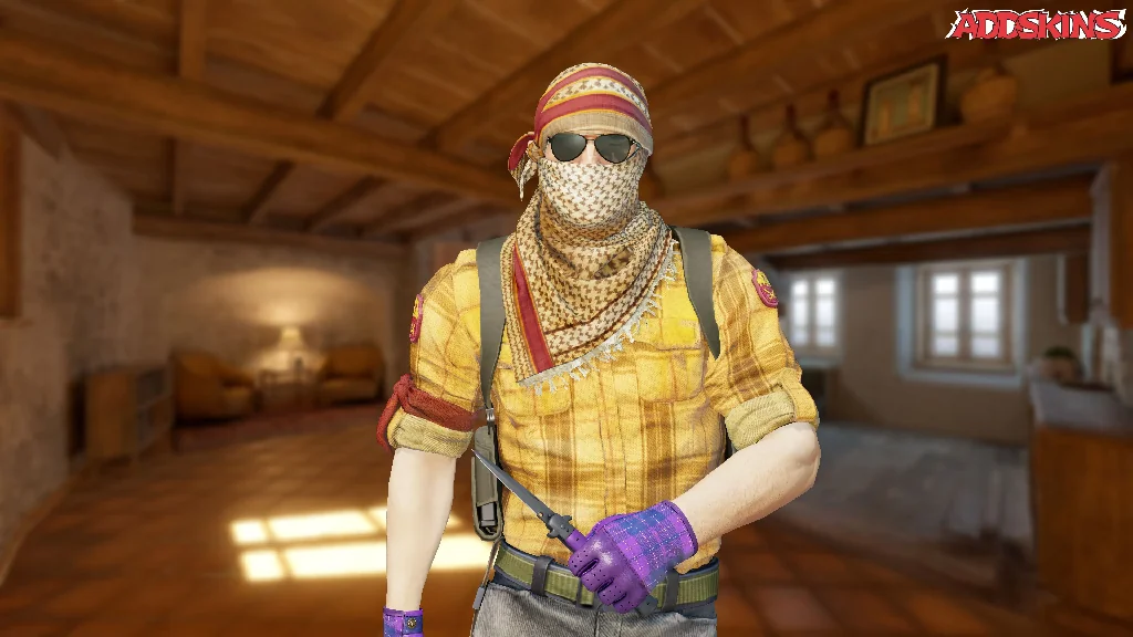 ★ Stiletto Knife | Ultraviolet pose-1