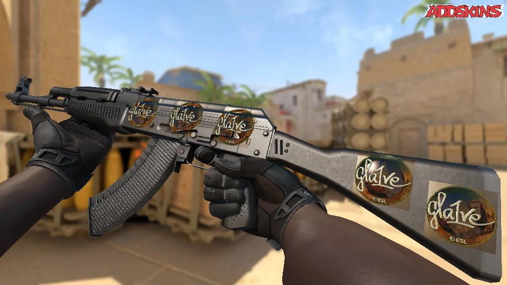 Sticker | gla1ve (Gold) | Katowice 2019 inspecting