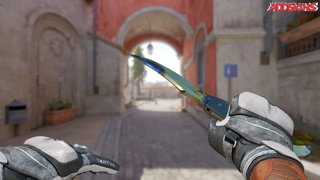 ★ Falchion Knife | Case Hardened holding