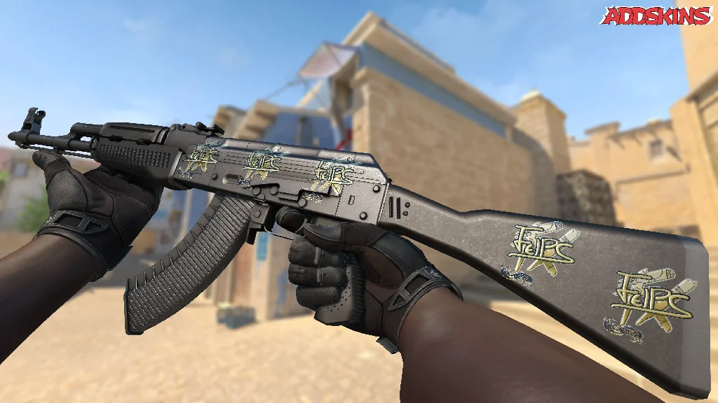 Sticker | felps (Gold) | Paris 2023 inspecting
