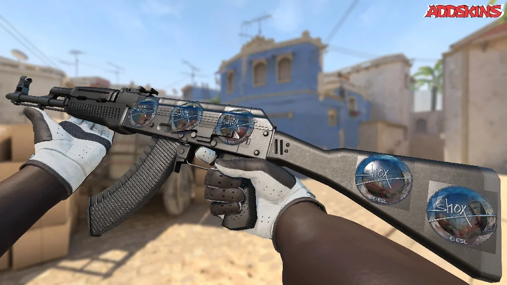 Sticker | shox (Foil) | Katowice 2019 inspecting