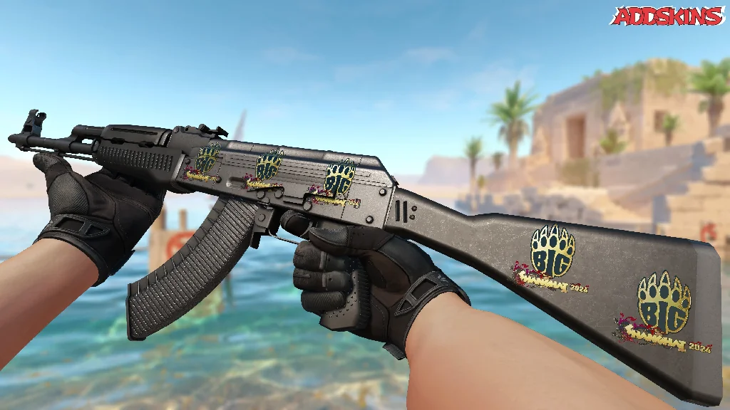 Sticker | BIG (Gold) | Shanghai 2024 inspecting