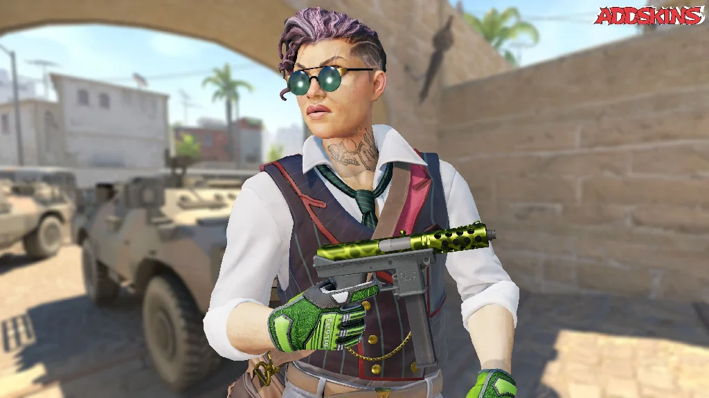 Tec-9 | Ossified pose-1