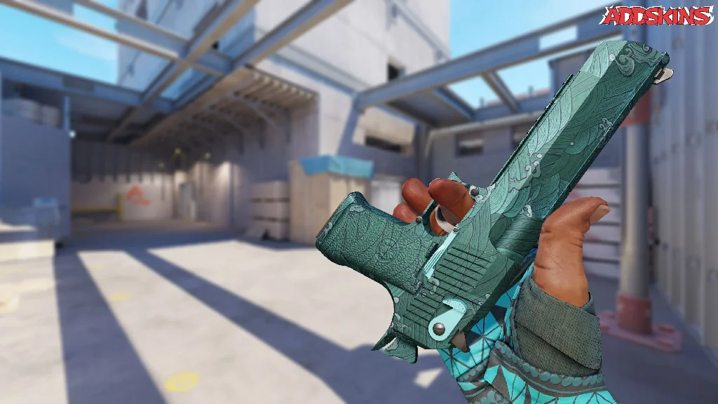 Desert Eagle | Midnight Storm inspecting
