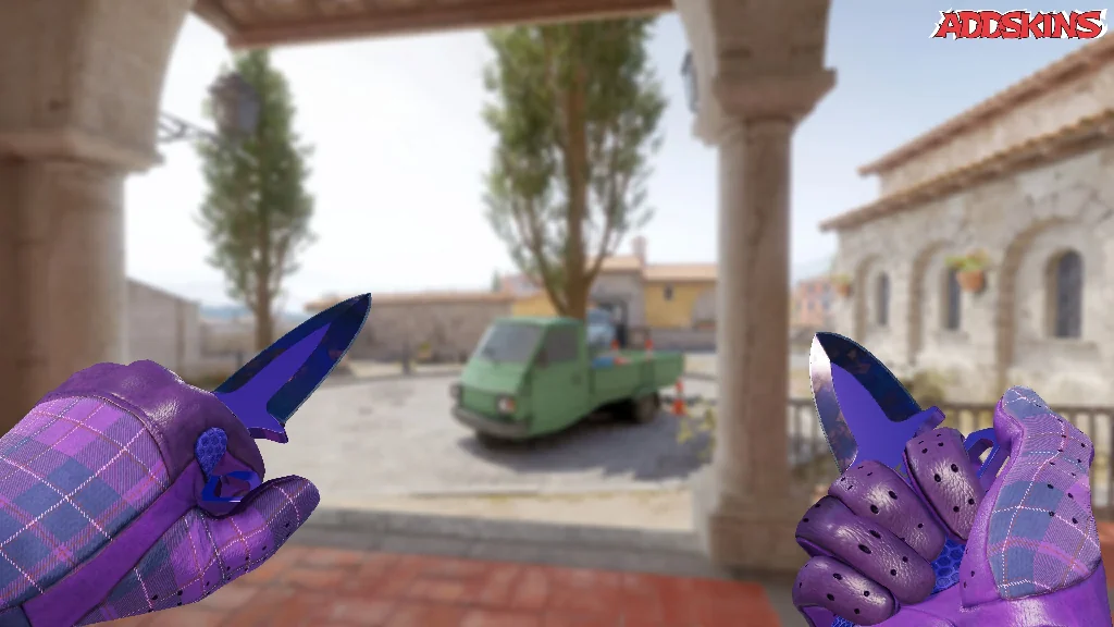 ★ Shadow Daggers | Doppler Black Pearl holding