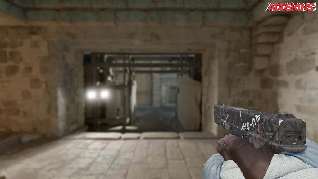 Glock-18 | Red Tire holding
