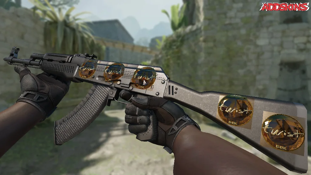 Sticker | twist (Gold) | Katowice 2019 inspecting