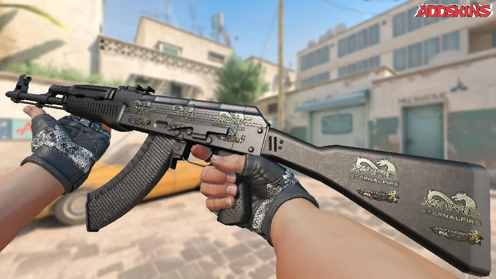 Sticker | XANTARES (Gold) | Antwerp 2022 inspecting