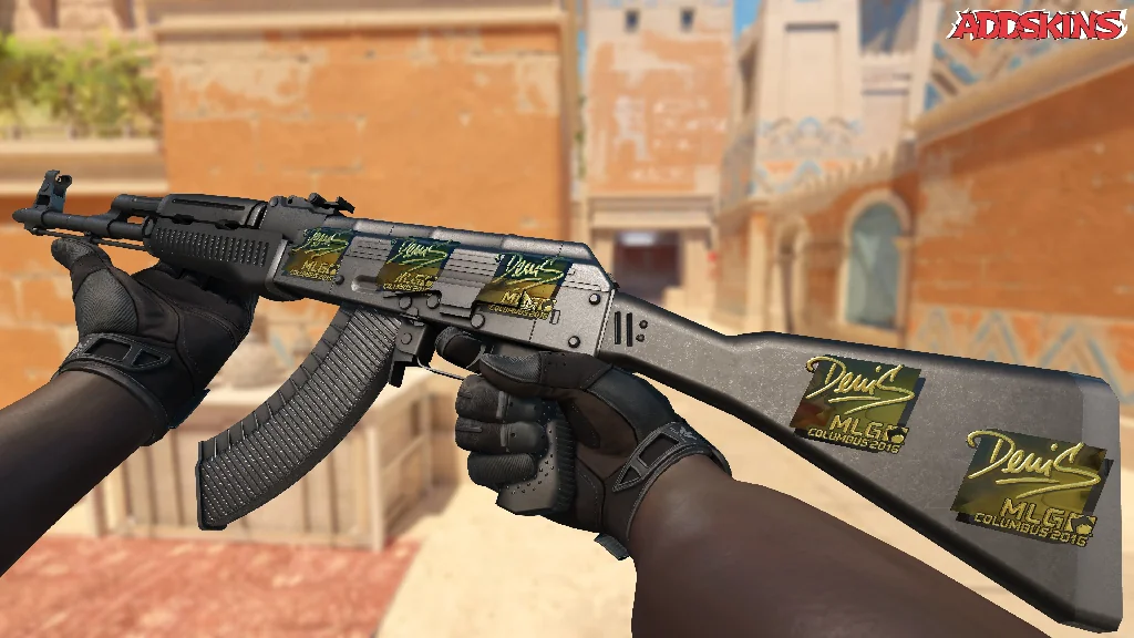 Sticker | denis (Gold) | MLG Columbus 2016 inspecting