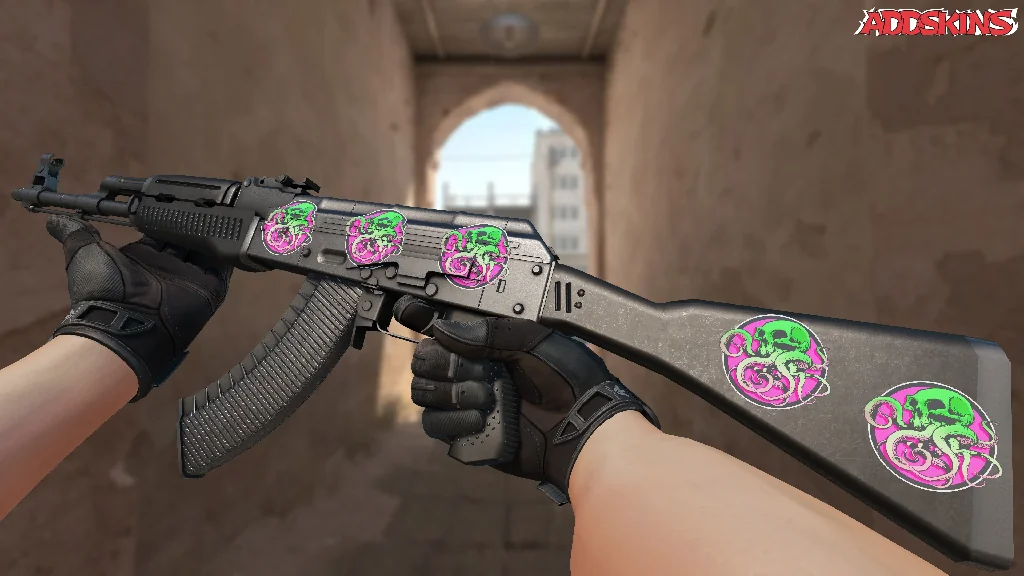 Sticker | Watermelon Tentaskull inspecting
