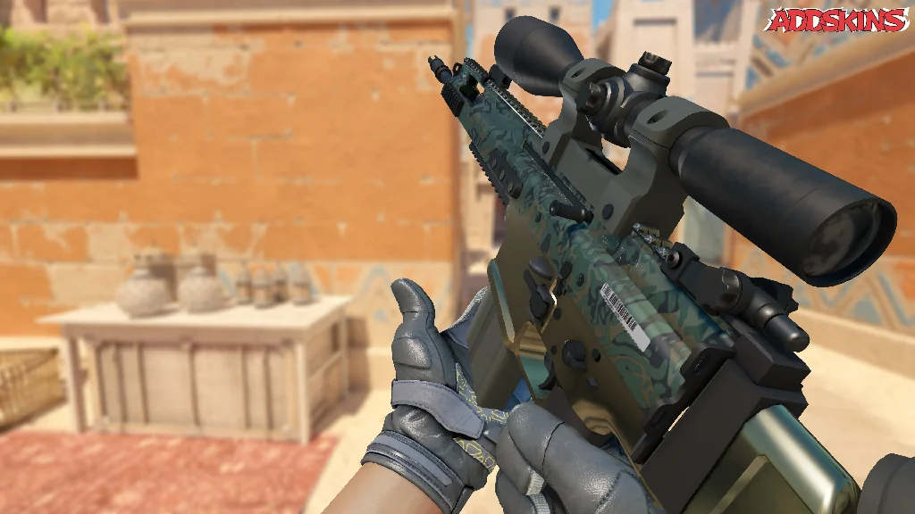 SCAR-20 | Army Sheen reloading