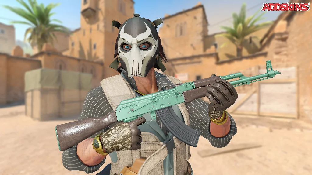 AK-47 | Wintergreen pose-1