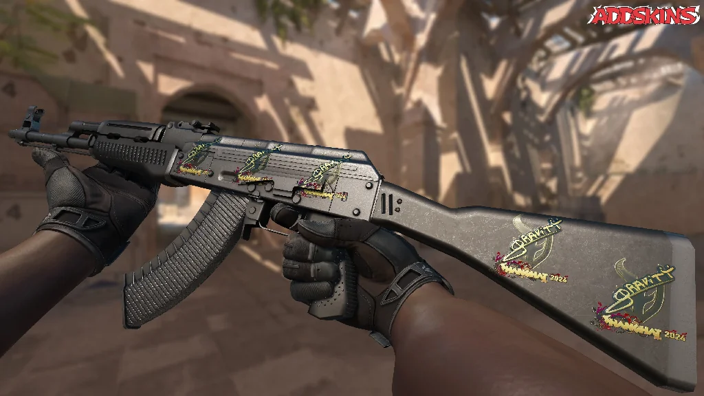 Sticker | Graviti (Gold) | Shanghai 2024 inspecting