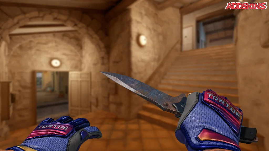 ★ Nomad Knife | Rust Coat holding