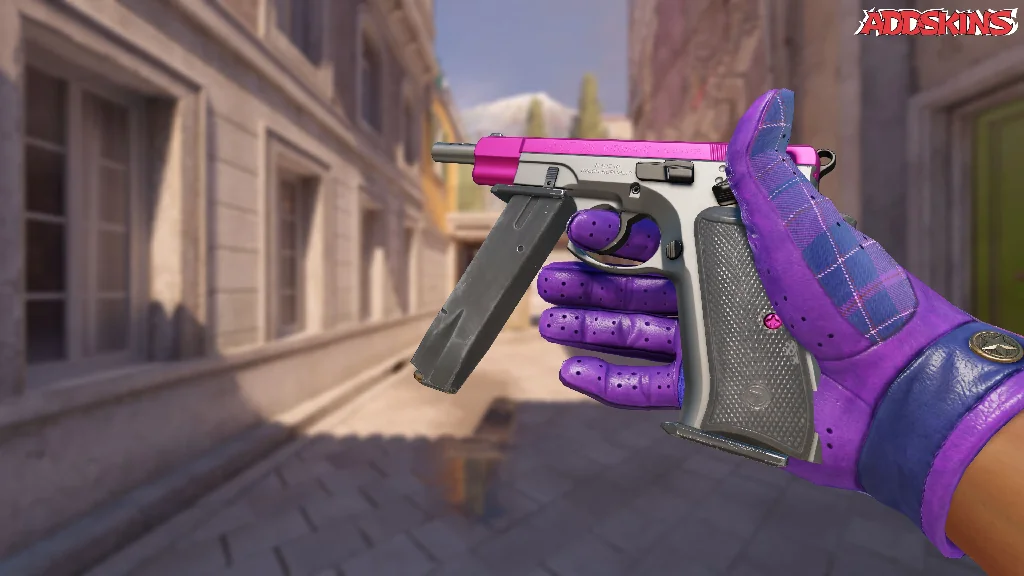 CZ75-Auto | The Fuschia Is Now inspecting
