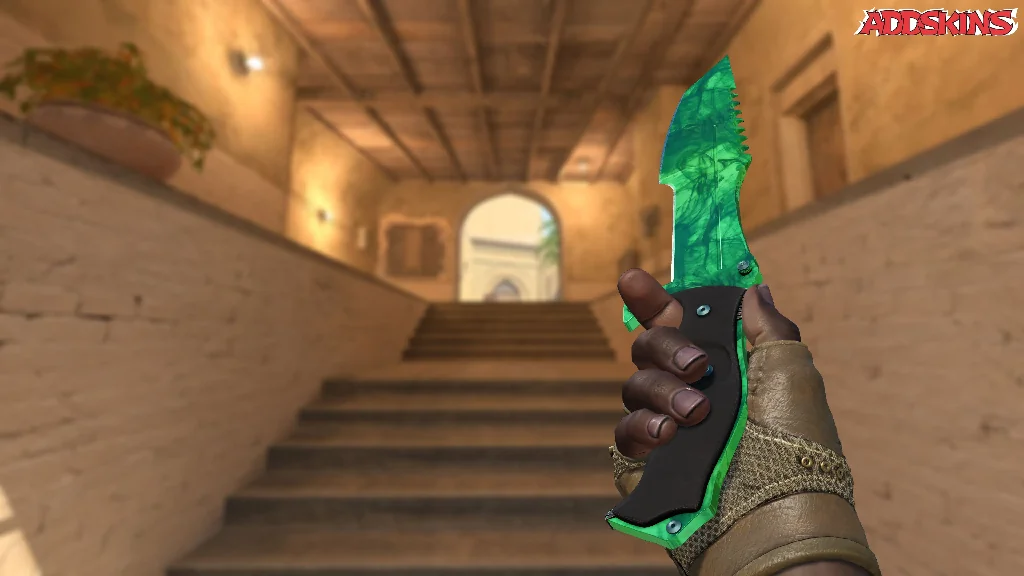 ★ Huntsman Knife | Gamma Doppler Emerald inspecting