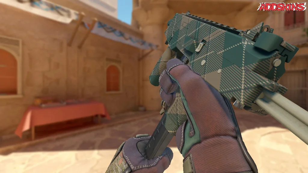 MP9 | Green Plaid reloading