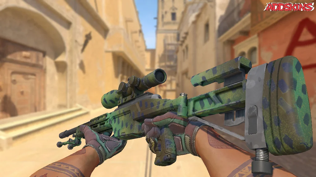SSG 08 | Jungle Dashed inspecting