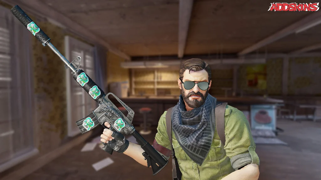 Sticker | Green Bombster pose-2