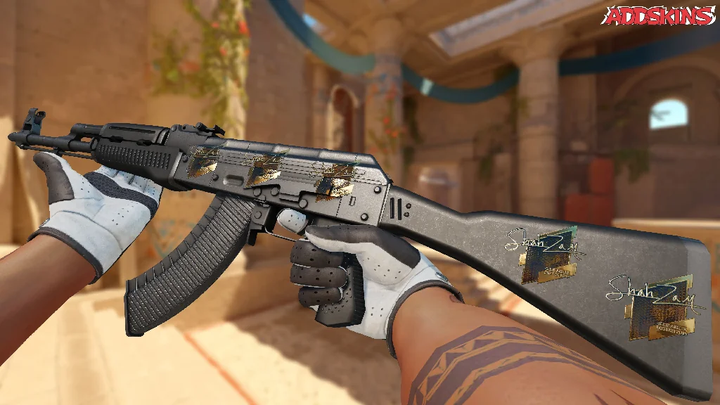 Sticker | ShahZaM (Gold) | Boston 2018 inspecting