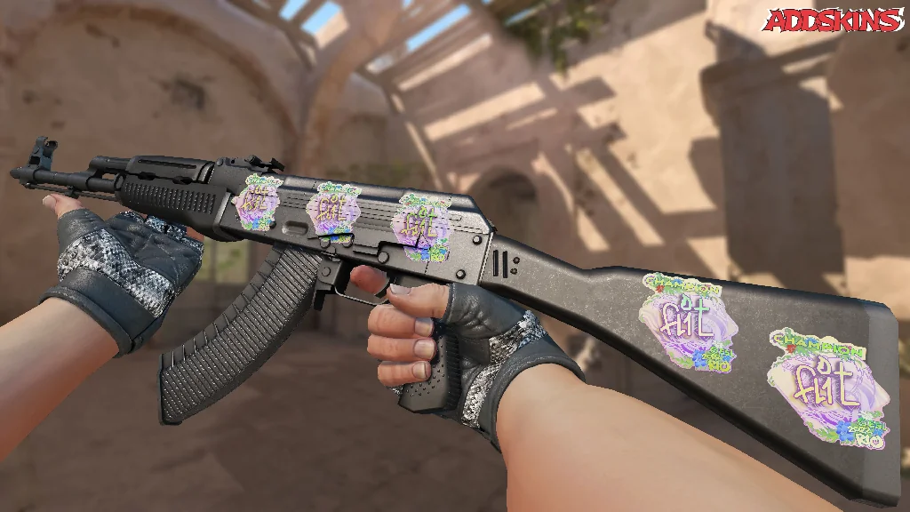 Sticker | FL1T (Holo, Champion) | Rio 2022 inspecting