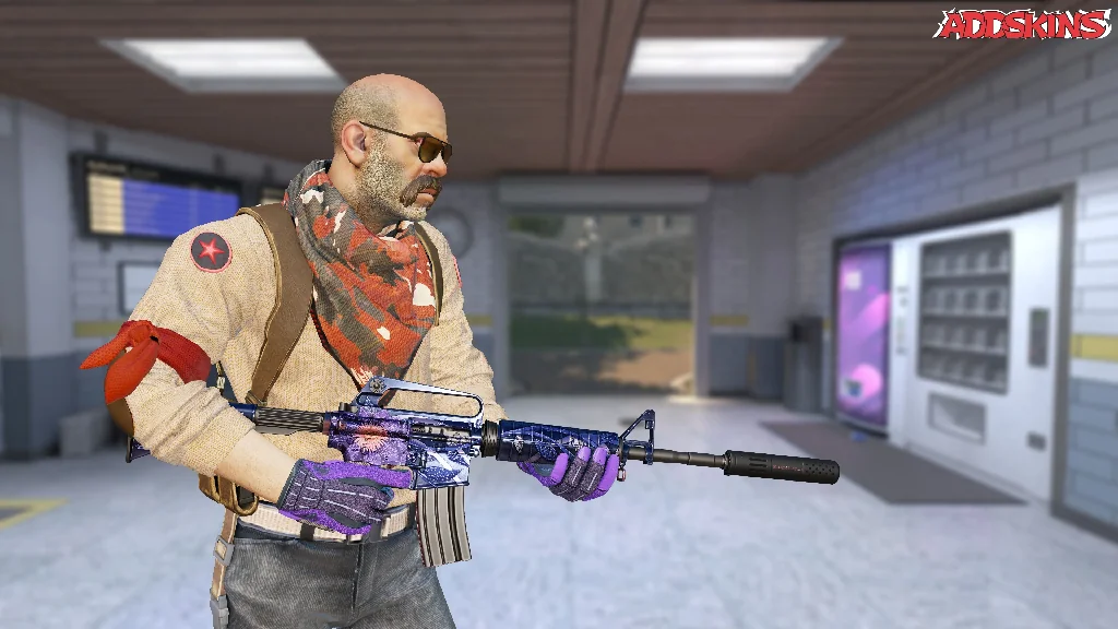 M4A1-S | Black Lotus pose-3