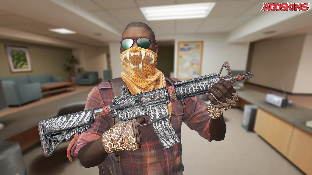 M4A4 | Zubastick pose-1