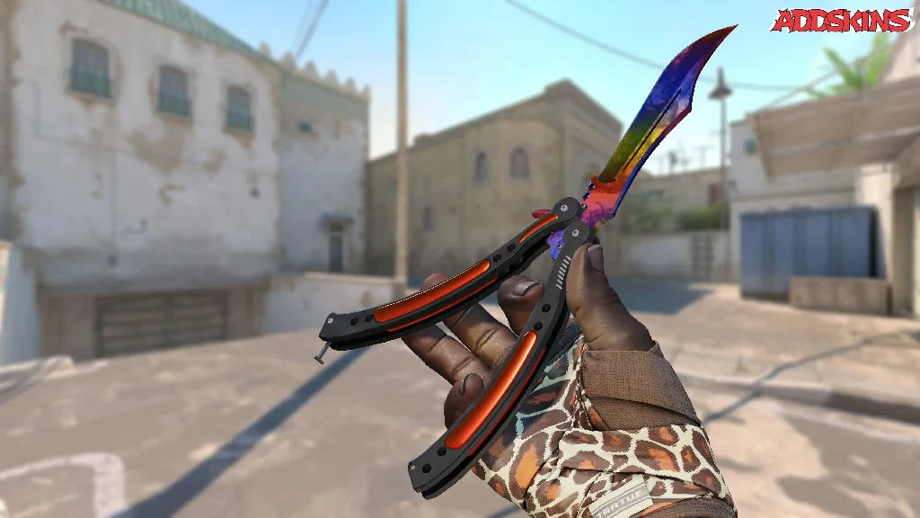 ★ Butterfly Knife | Marble Fade inspecting