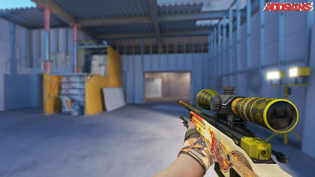AWP | Dragon Lore holding