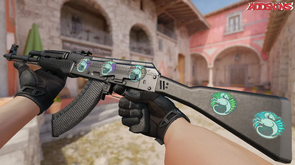 Sticker | Hippocamp (Holo) inspecting