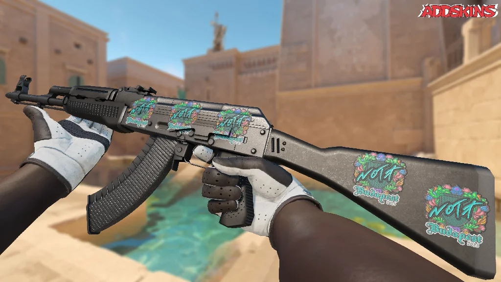 Sticker | nota (Embroidered) | Budapest 2025 inspecting