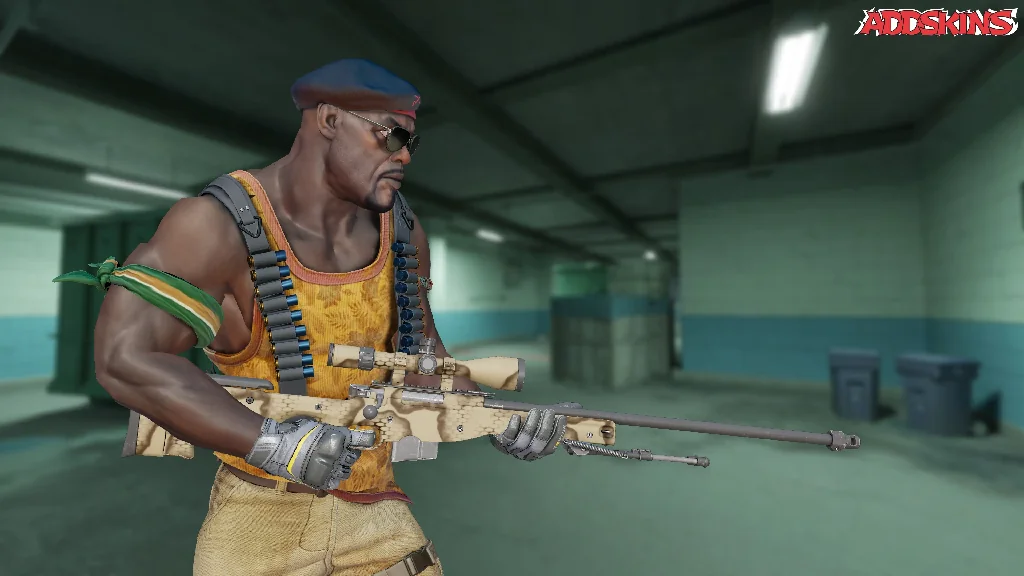AWP | Snake Camo pose-3