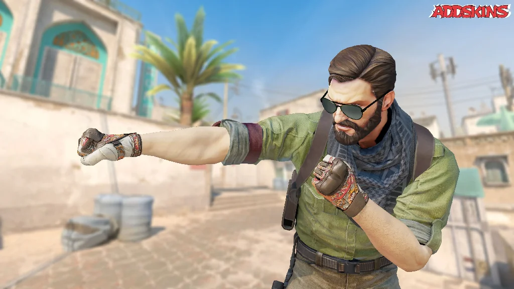 ★ Moto Gloves | POW! pose-3