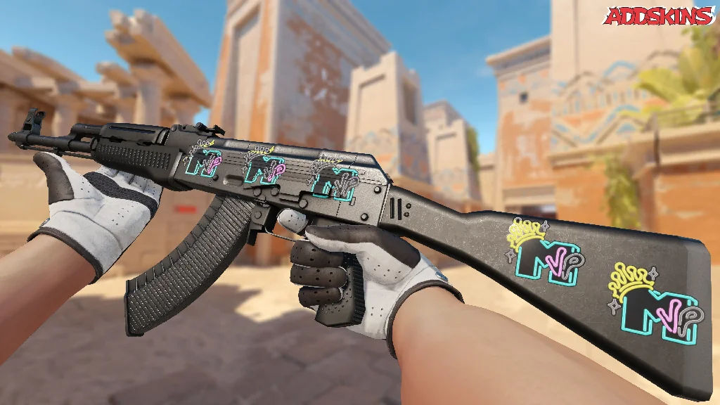 Sticker | Neon MVP (Lenticular) inspecting
