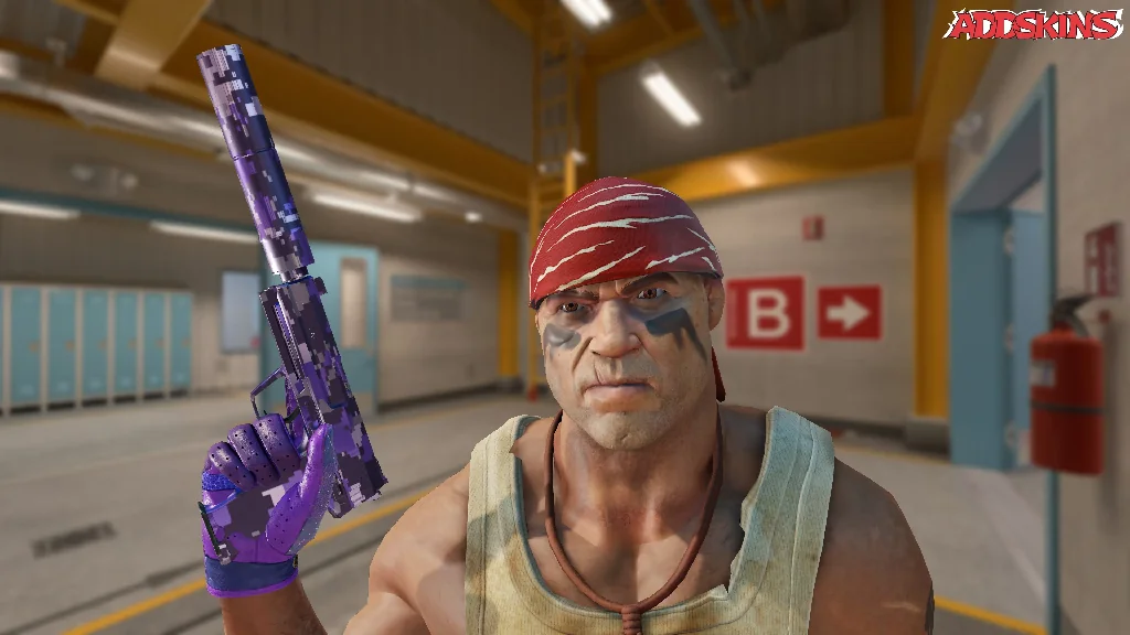 USP-S | Purple DDPAT pose-2