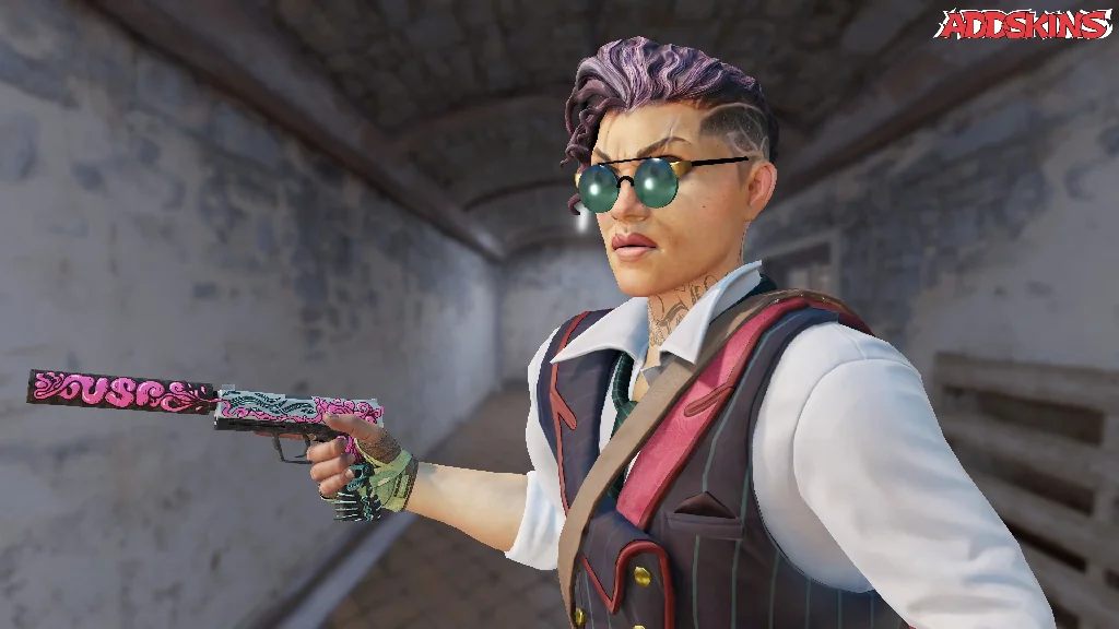 USP-S | Cortex pose-3