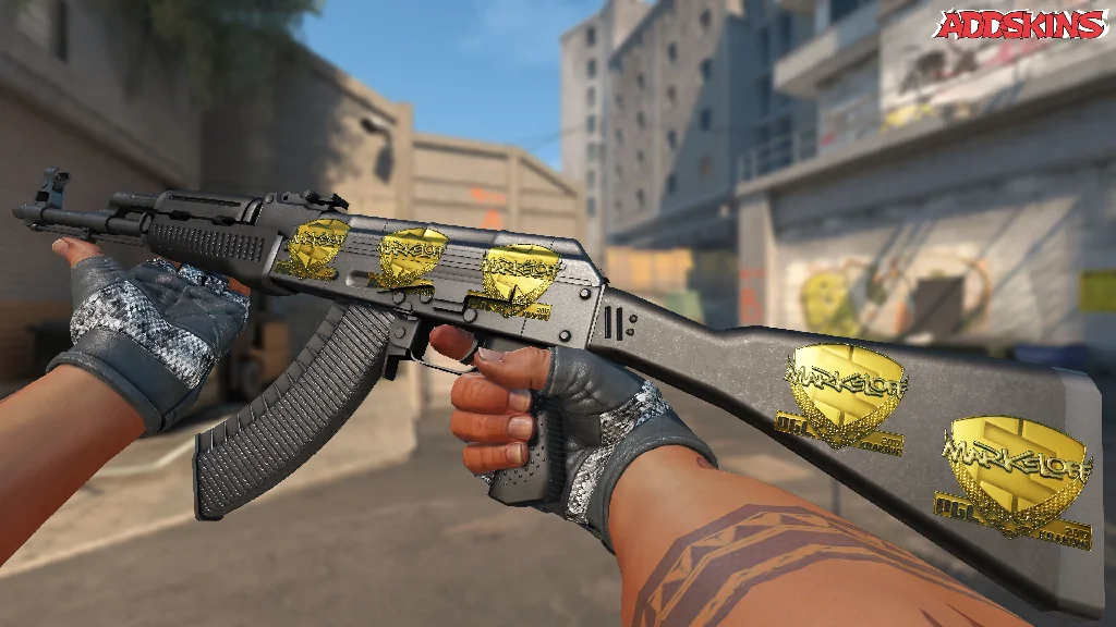 Sticker | markeloff (Gold) | Krakow 2017 inspecting