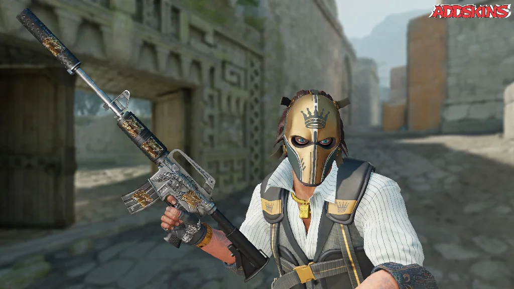 Sticker | flamie (Gold) | Cologne 2015 pose-2
